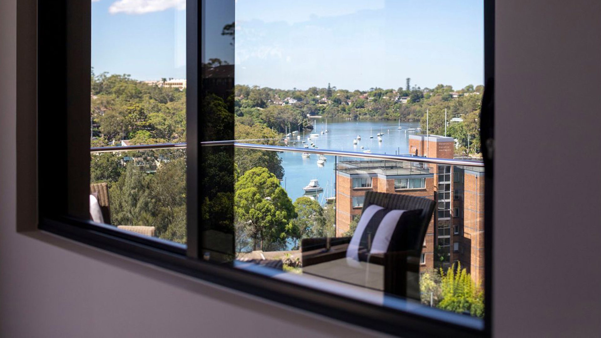 Eva Apartments Lane Cove overlooking the water
